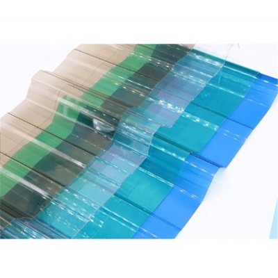 10-Year Warranty Transparent Corrugated Plastic Greenhouse Polycarbonate Roofing Sheet from Guangzhou China